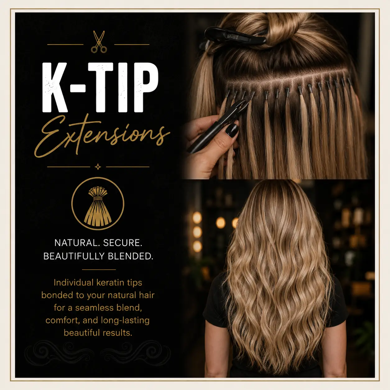 K- Tip or I-Tip extensions  install