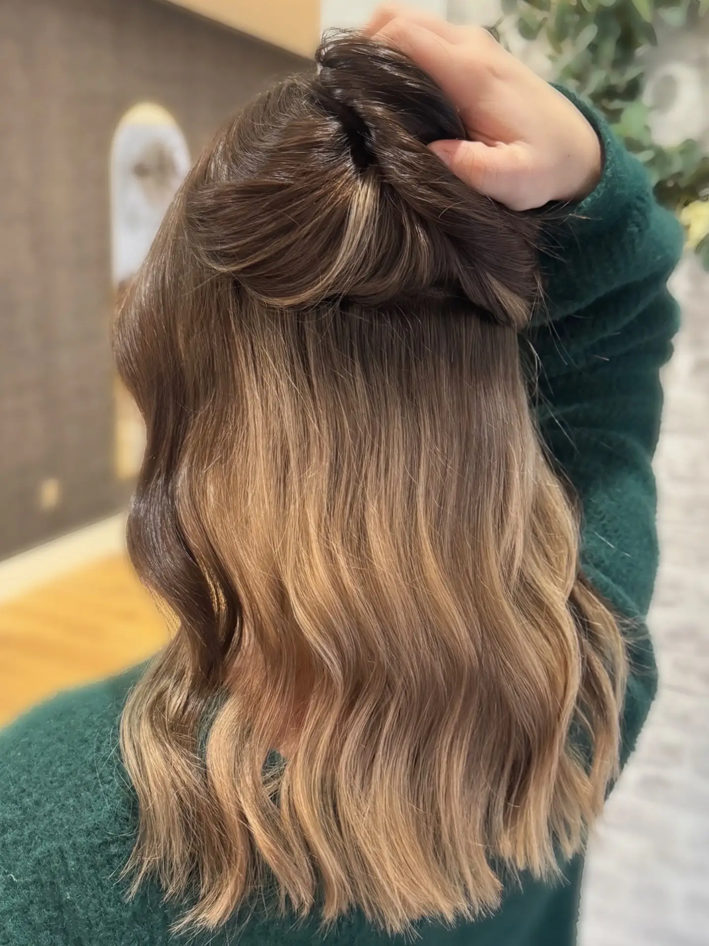 Custom Blonde/ Brown Peekaboo