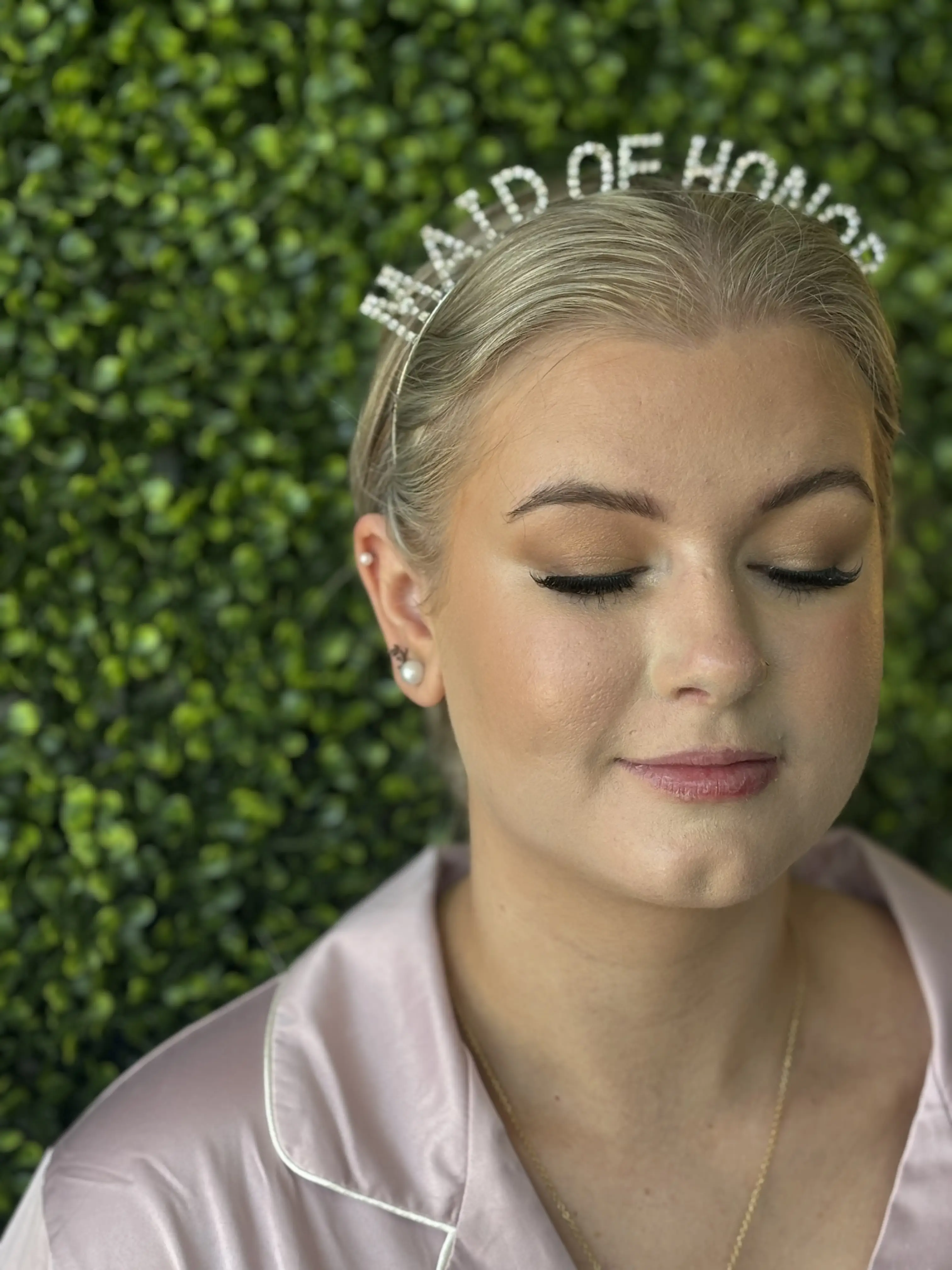 Bridal trial (makeup)