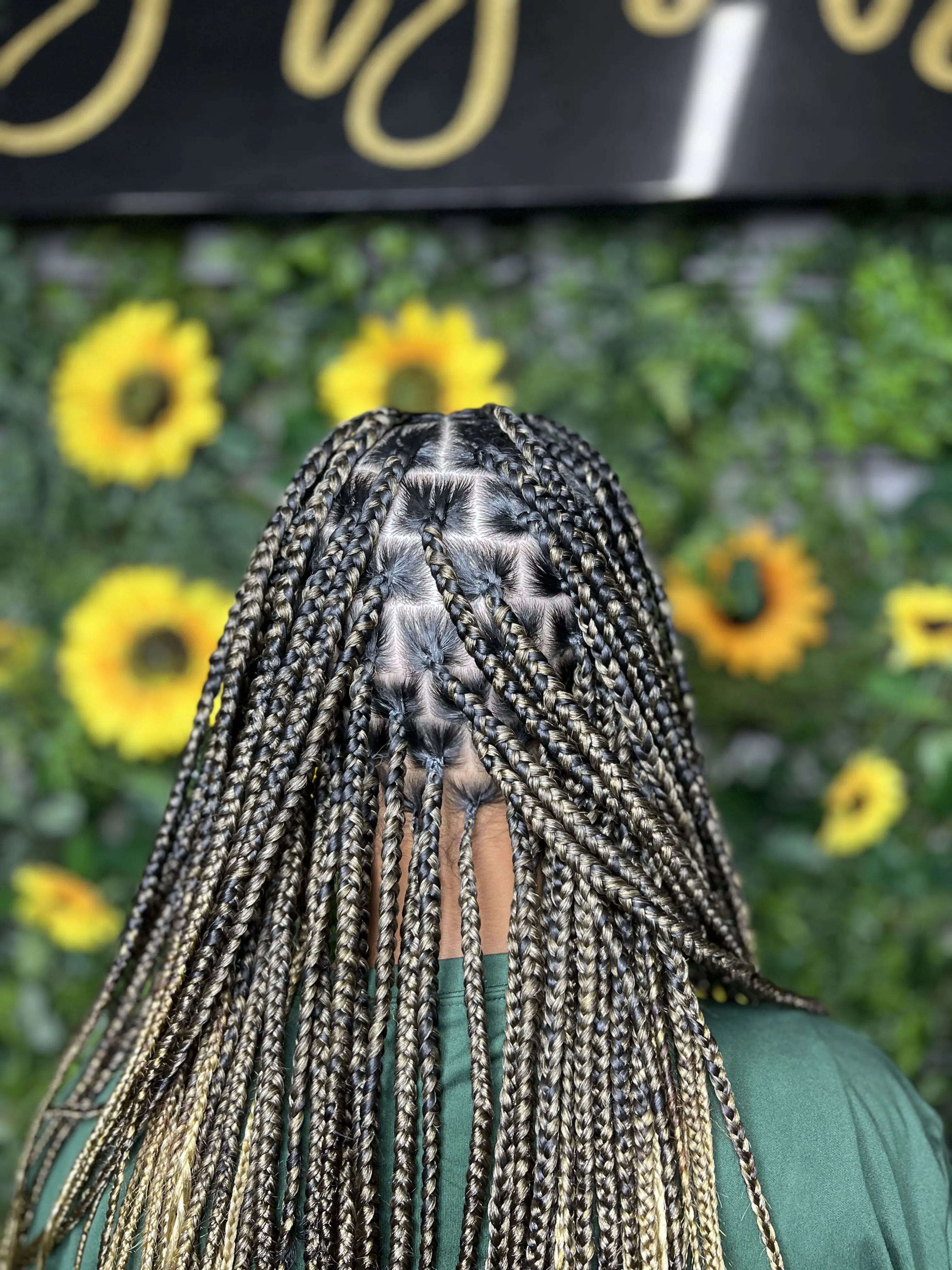 Medium Knotless Box Braids