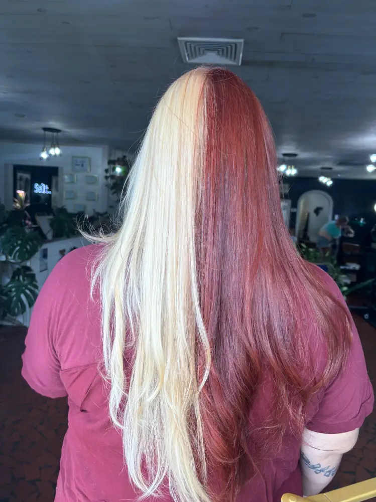 Blonde and tone 