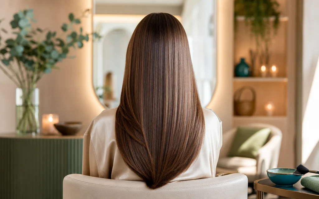 Keratin Treatment and Haircut
