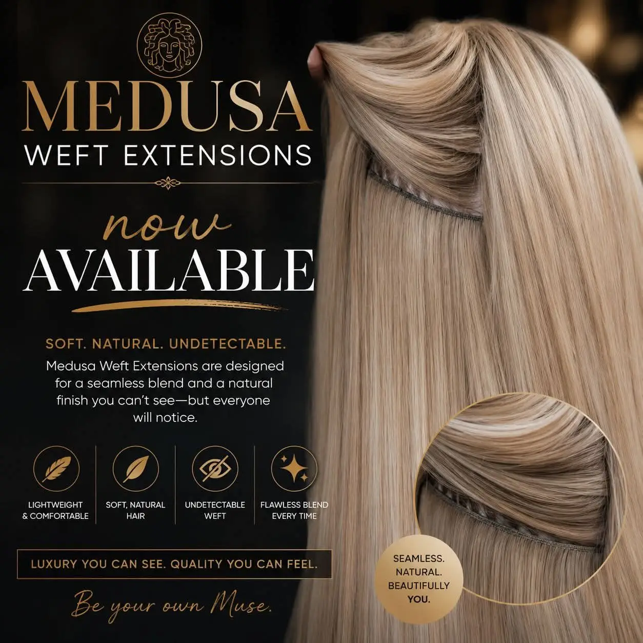 Medusa weft package- extensions +install 