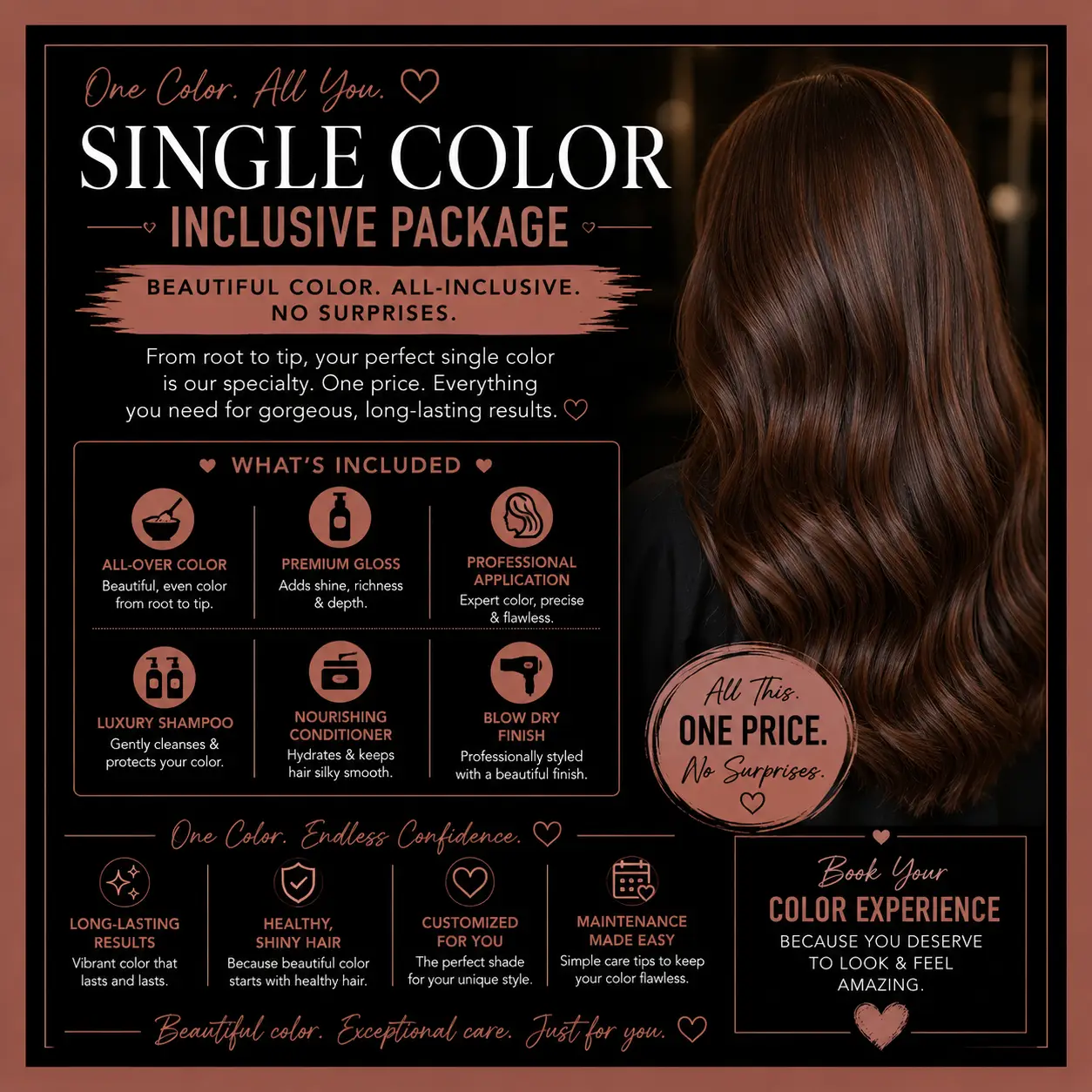 Basic B. classic Color  & Haircut Package
