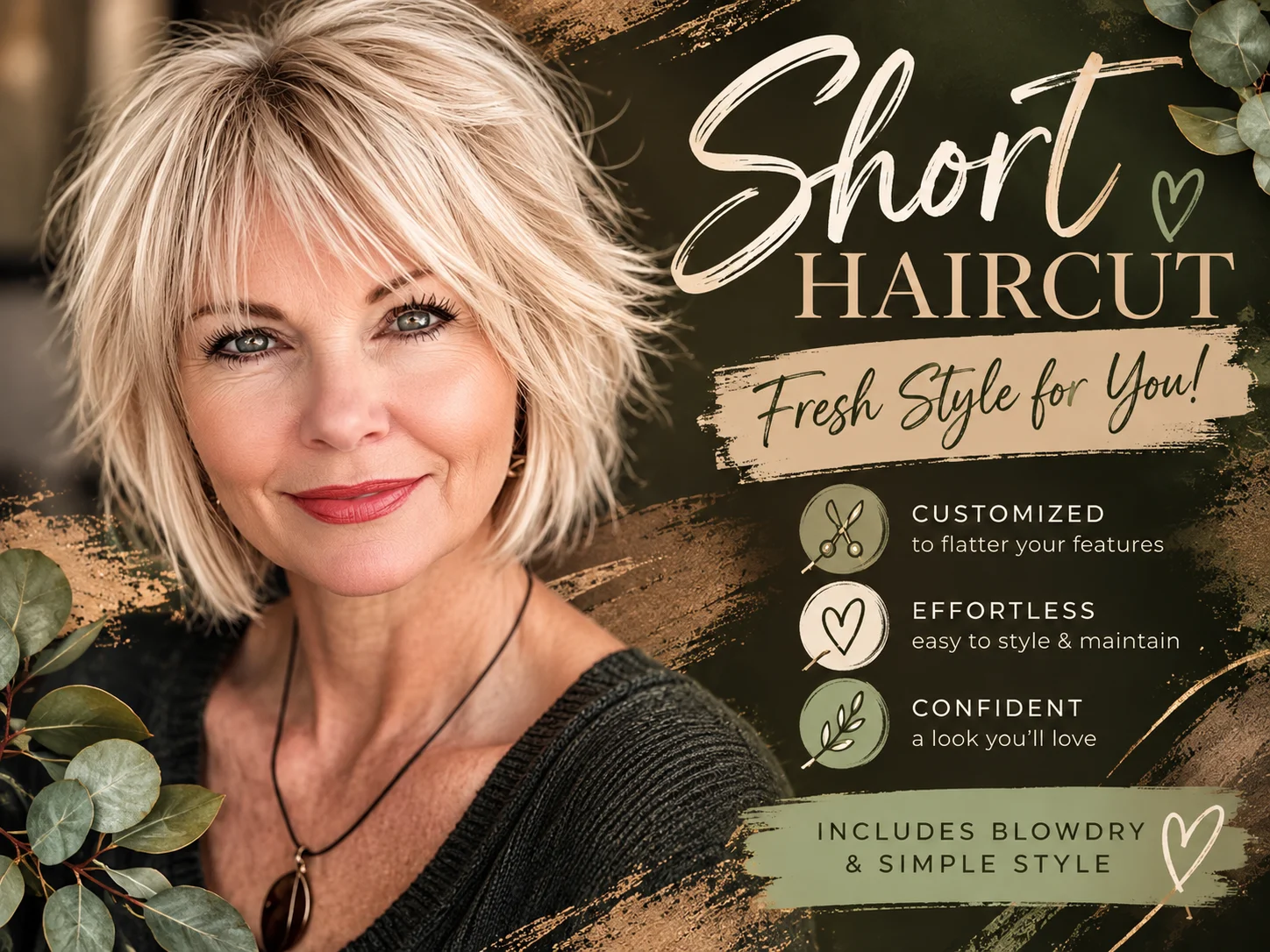 Women’s Haircut - Short