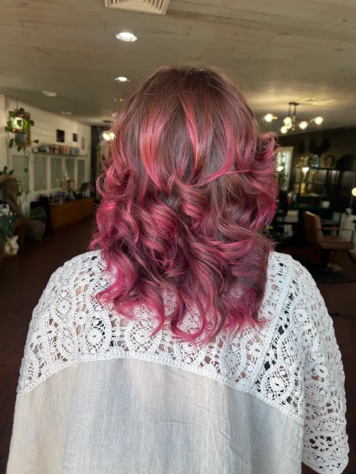Partial foil/partial highlight