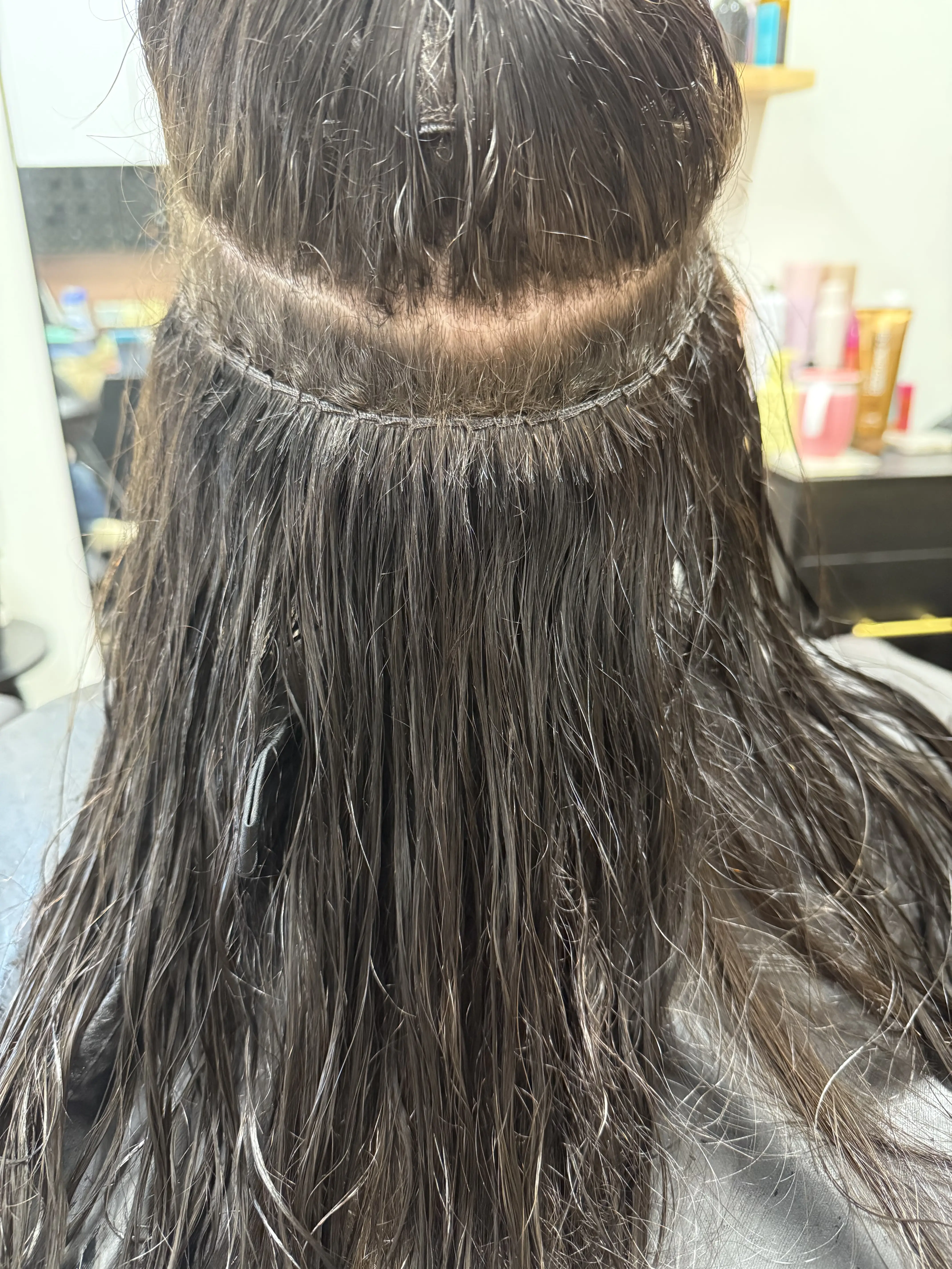Beaded Weft Extension Removal